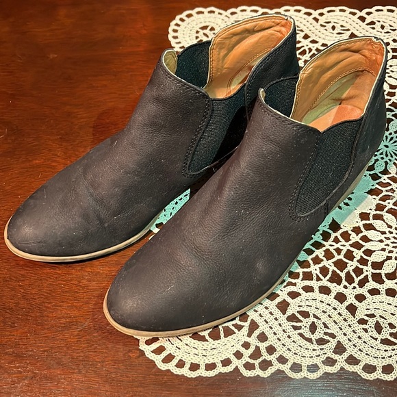 BP Nordstrom Ankle Boot Textured Leather |Size 8M - Picture 1 of 7